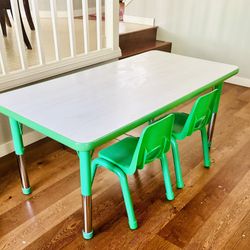 Lakeshore Low 60x30 Table And 13 1/2 Inch Chairs 