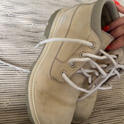 White Womens Timberland Shoe