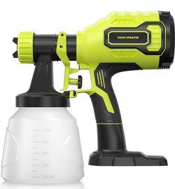 Paint Sprayer Compatible with Ryobi 18V Battery(Battery Not Included)