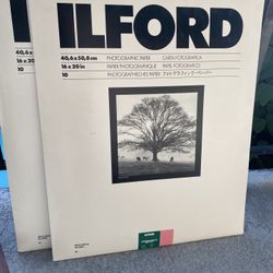 Ilford 16x20 Multigrade IV FB Glossy Fiber Photo Paper