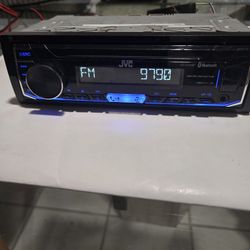 Jvc Radio With Bluetooth and Usb and Small Subwoofer 
