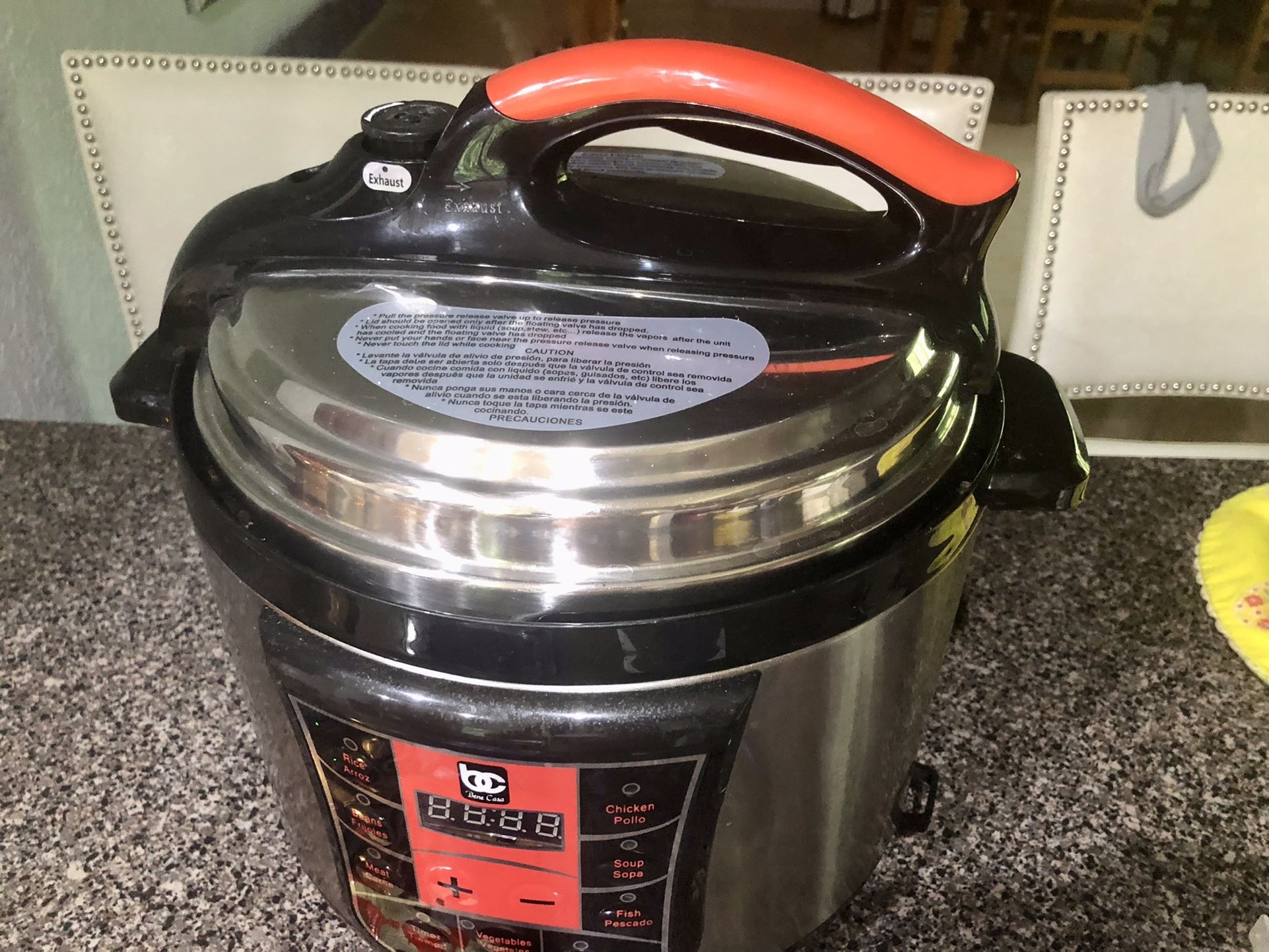5 Qts Digital Electric Pressure Cooker (Olla Reina)