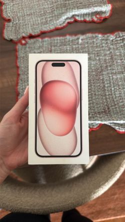 BRAND NEW! IPhone 15, pink