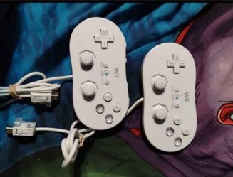 Wii classic controllers , $17 each