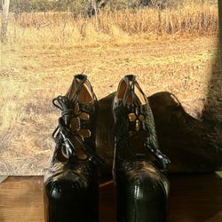 Vivienne Westwood Elevated Ghillie Shoes