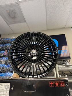 20” Road Force RF35 GLOSS BLACK 20X8.5 +35 5x114.3 / 5x4.5 Roadforce Wheels