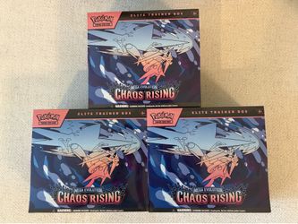 Pokémon Chaos rising ETB * 3