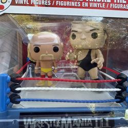 WWE Wrestlemania Hulk Hogan Andre The Giant POP Deluxe 