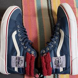 Vans Sk8 Hi MTE 2.0 DX Simpsons Mr Plow Size 12 Blue Winter Shoes