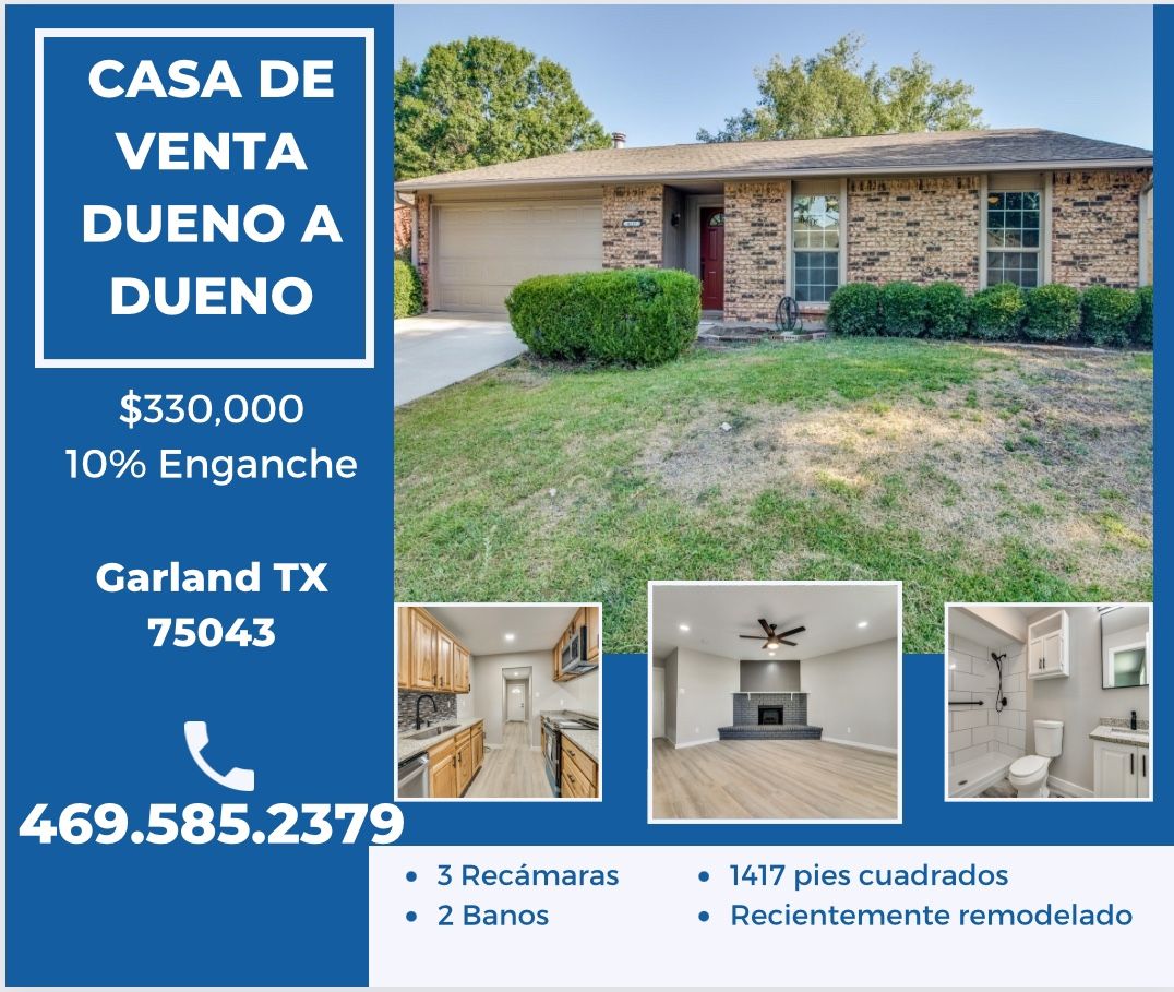 Casas De Venta En Garland