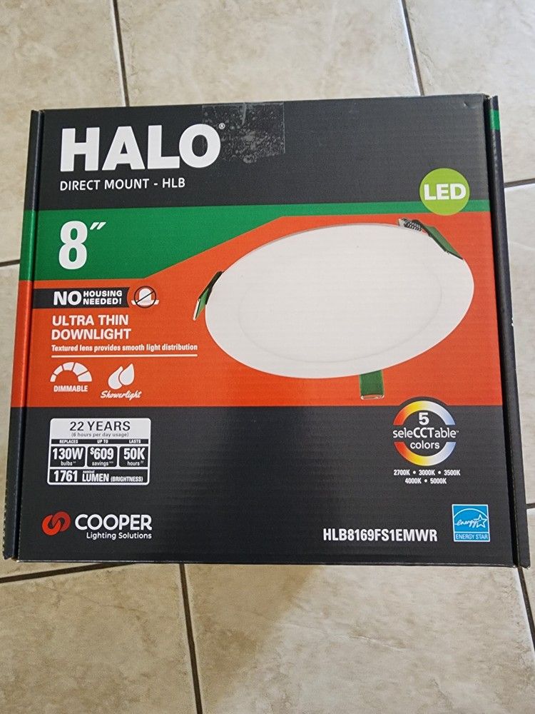 8" HALO Led Light