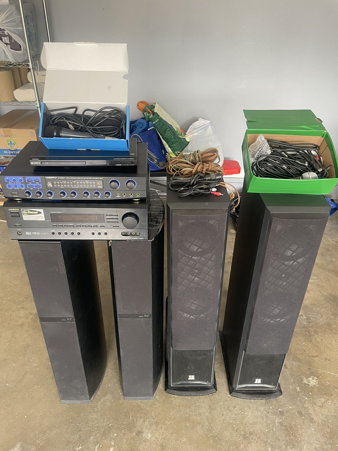 Used Karaoke/movie Setup