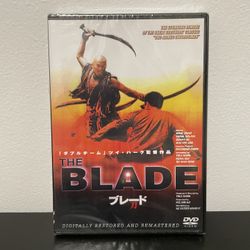 The Blade DVD Movie NEW SEALED RARE English All Regions Wing Zhao Hong Kong 2016