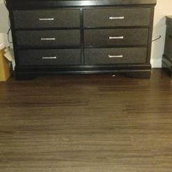 Black Dresser Drawer Set