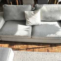 IKEA KIVIK light gray sofa 