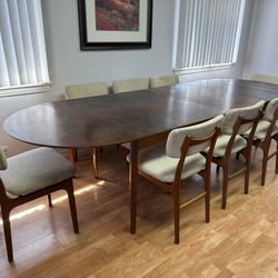 Made In Denmark Mid Century Modern Dining Set MCM