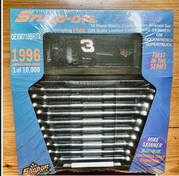 New Snap-on 1996 Limited Edition 10-Piece Metric Wrench Set