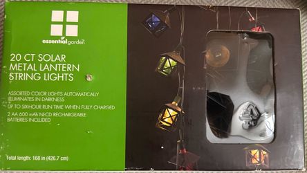 Lantern string lights-brand new