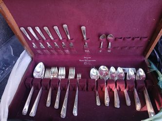 Antique  Silver  In Box Deluxe Home Decorators