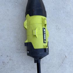 Ryobi Expanded jet fan leaf blower 