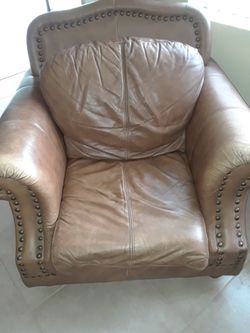 Chair ottoman and couch