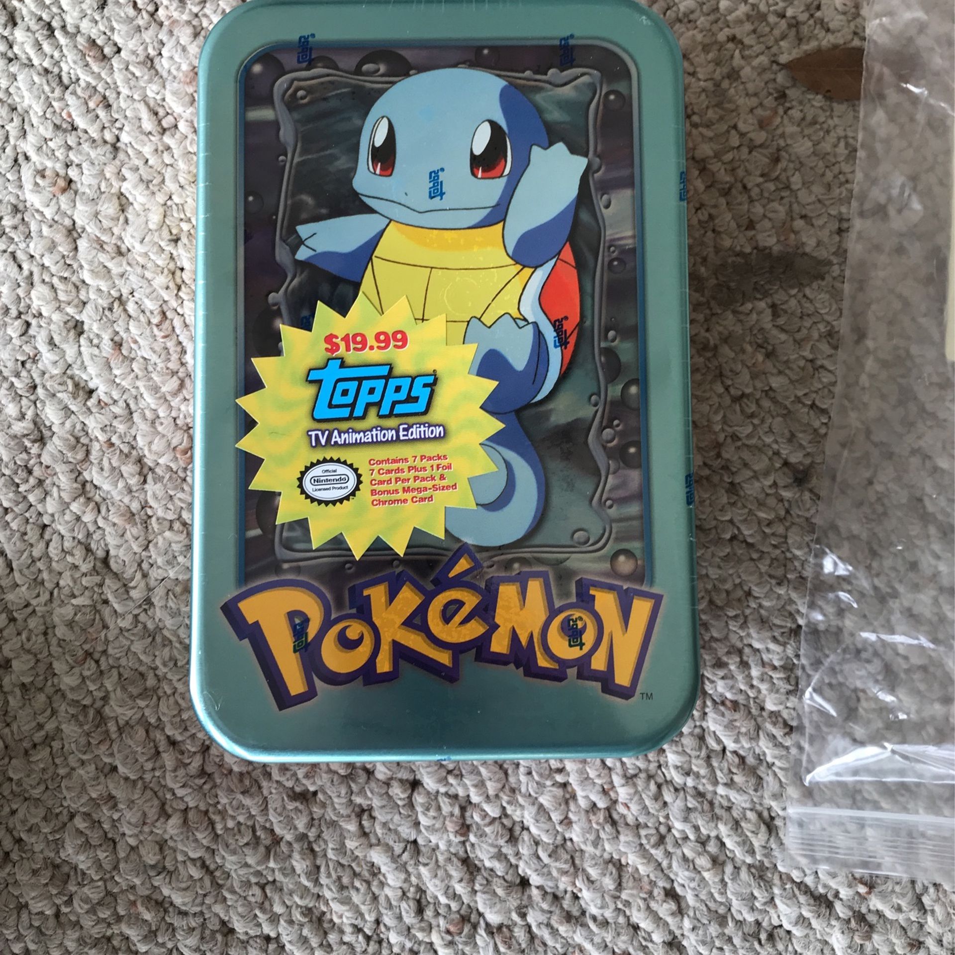 Pokemon Card Set-Squirtle Unopened