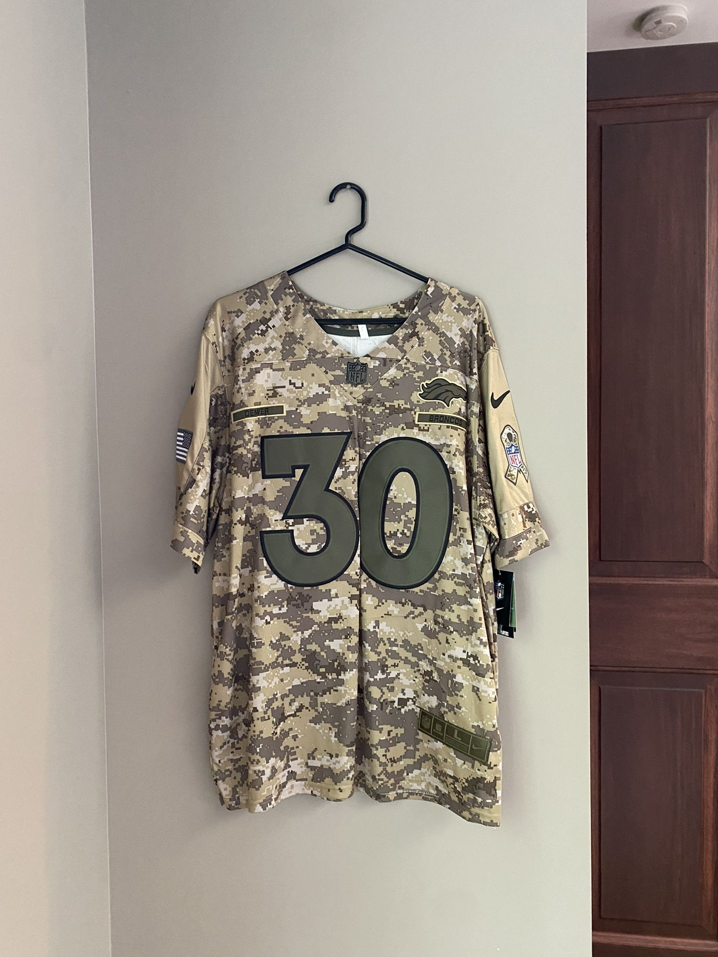 Terrell Davis Camp Denver Broncos Jersey