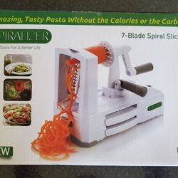 Spiralizer 7-Blade Spiral Slicer Veggie Noodle Maker