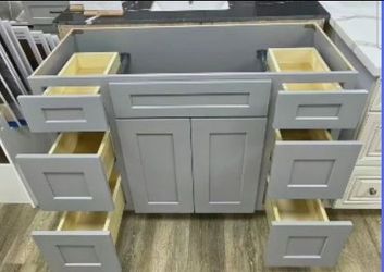 60" Vanity | Solid Wood with Flexible Sink Options