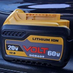 Brand New DeWalt FlexVolt 20v Max 60v Max 12Ah Power Tool Lithium Battery 