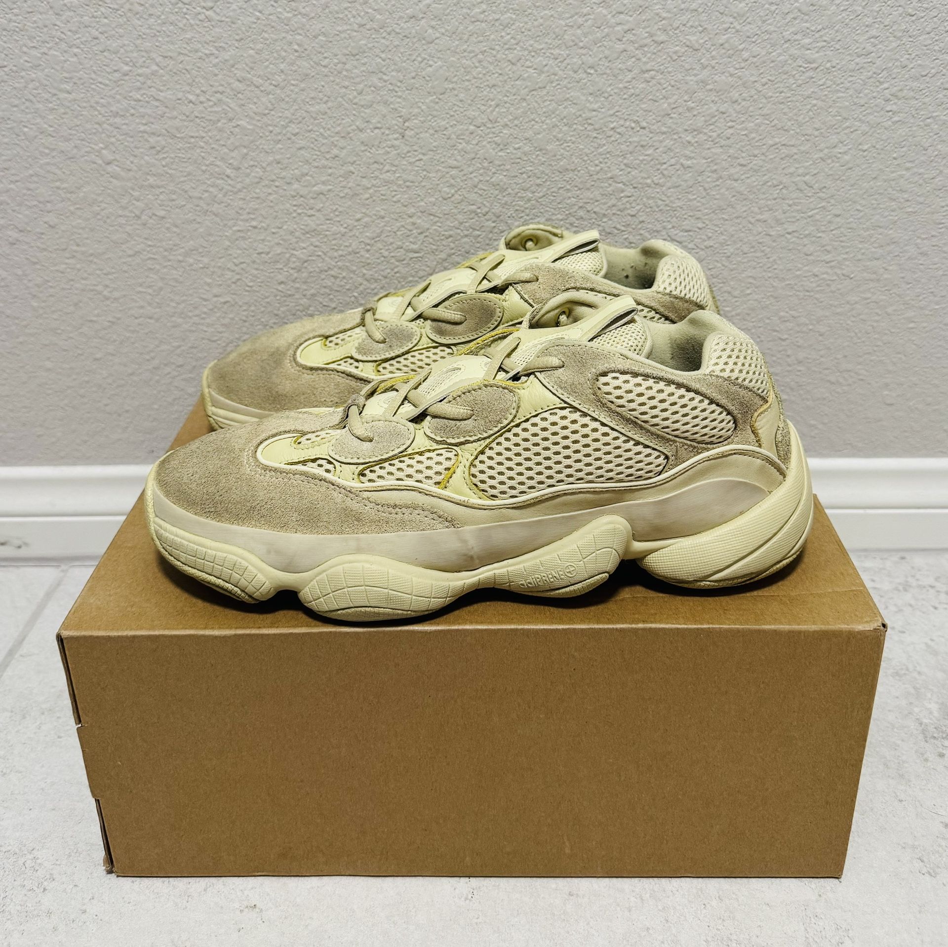 Adidas Yeezy 500 ‘Super Moon Yellow’ 2017 Sz 9.5