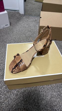 Snake skin heels