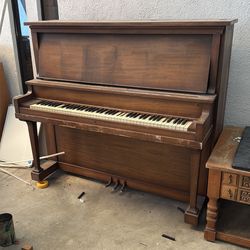 FREE PIANO  Double repeating action, Wellington made by the cable company piano