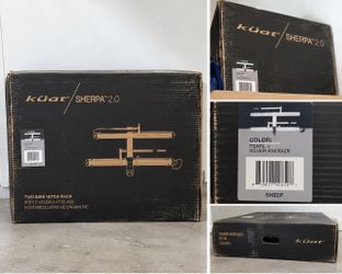 NEW Kuat Sherpa 2.0 Two Bike Hitch Rack