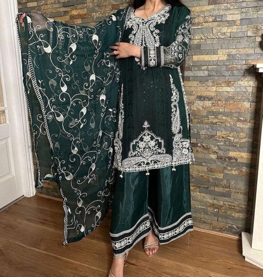 3 Piece Chiffon Formal Wear
