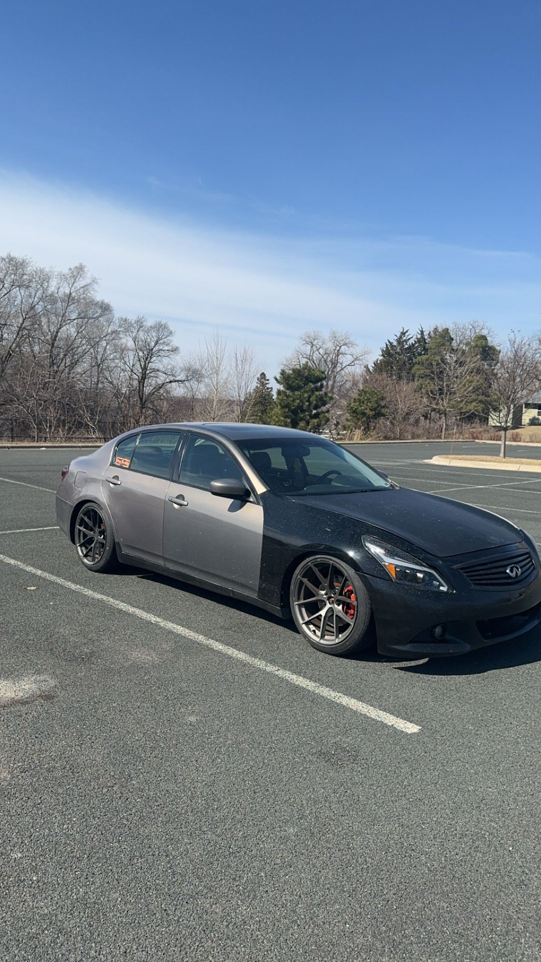 g37x bumper
