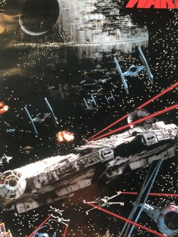 Star Wars Vintage 1991 Poster