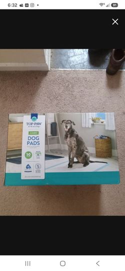 TOP PAW JUMBO DOG PADS (50) COUNT $15