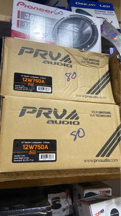 12 inch prv audio voice speakers