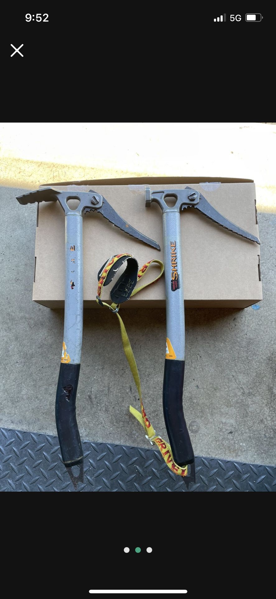 BLACK DIAMOND. SHRIKE ICE CLAMBING SET