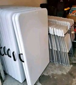 Folding Tables and Chairs