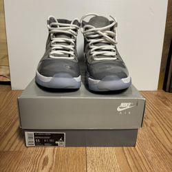 Jordan 11 Cool Grey Lightly Used Size 11M