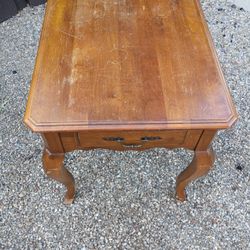Side Table With Drawer