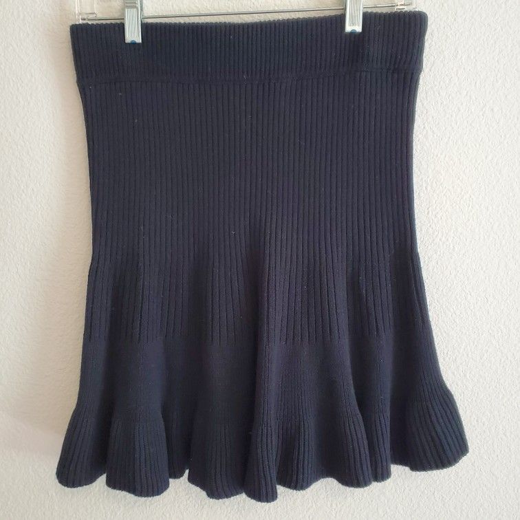 Women's Free People Black Midi Sweater Skirt