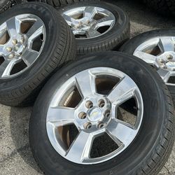 WHEELS 20” OEM STOCK CHEVY