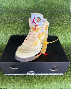 JORDAN 5 OFF-WHITE💫