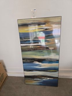 MOVING SALE- Z Gallerie Abstract Painting