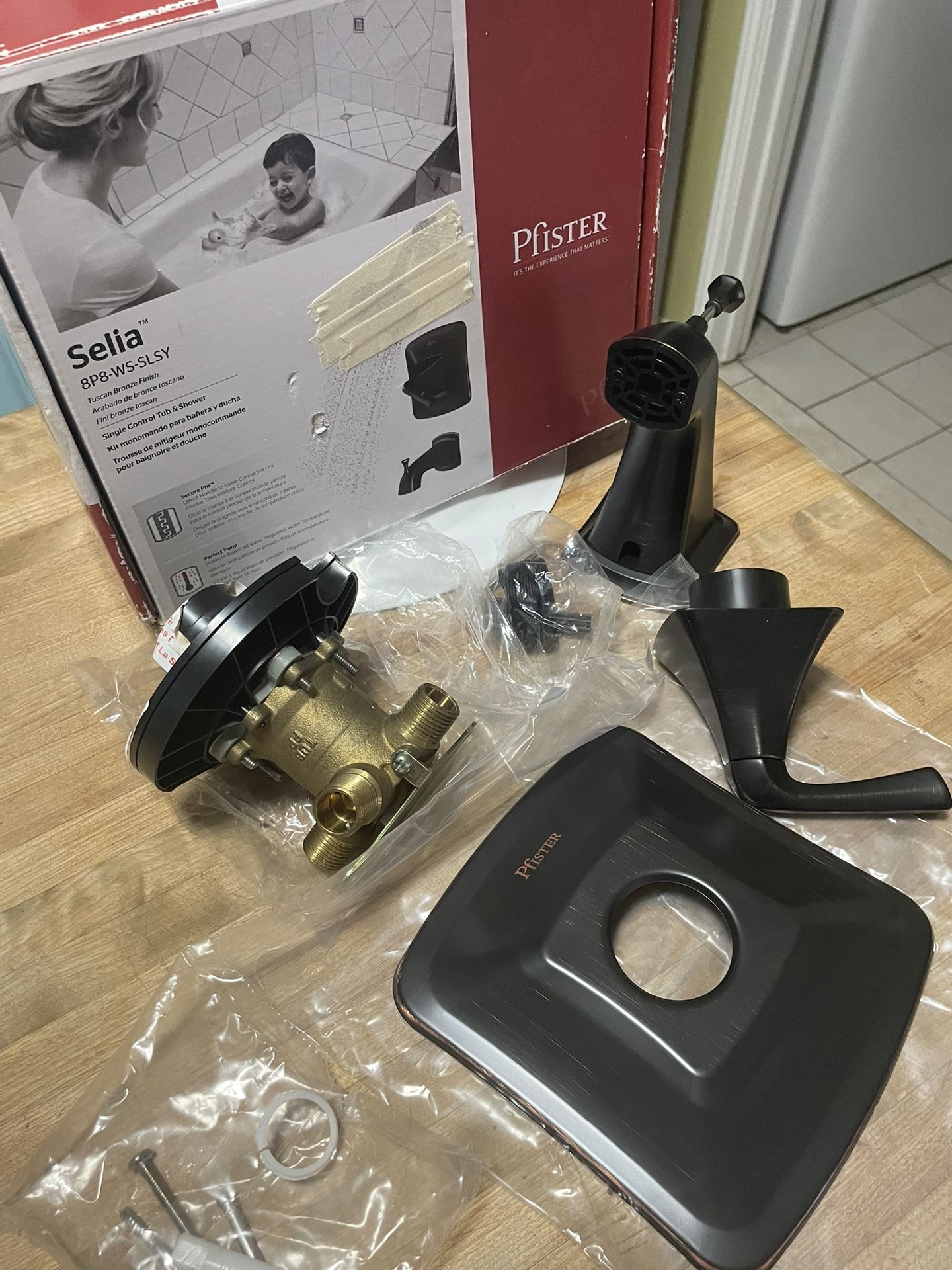 Pfister Tub Fill Spout Faucet Set