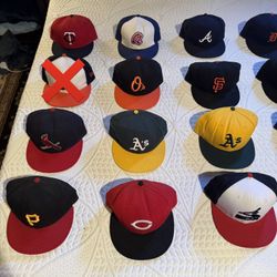 Baseball Hats - Barely Used - 23 Available 