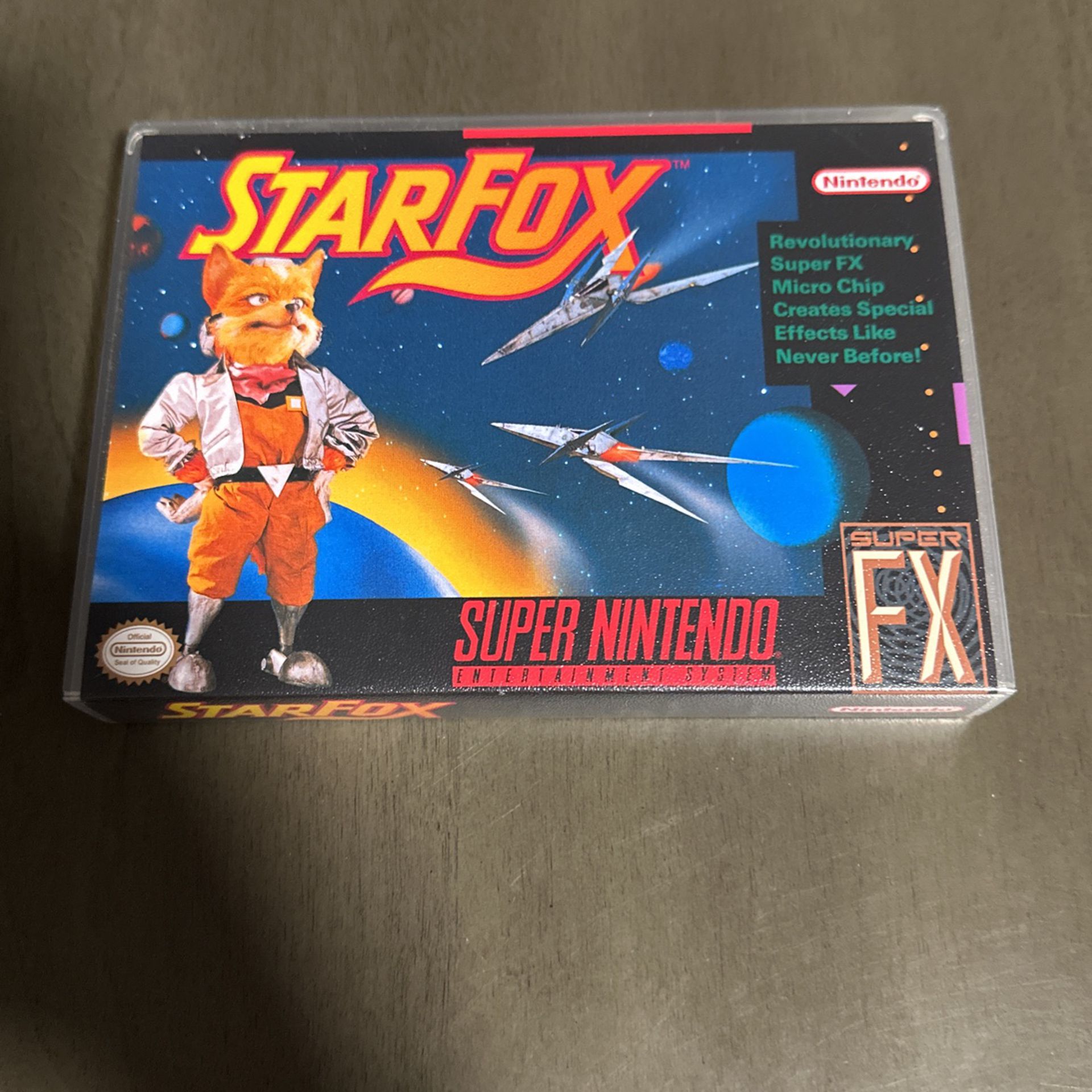 Starfox For Super Nintendo (SNES)